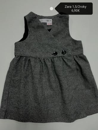 Karo kockované šaty, zara,92