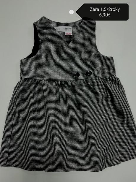 Karo kockované šaty, zara,92