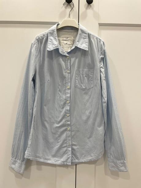 Pásikavá slim košeľa, h&m,36