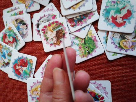 Drevené pexesso- princezny, 