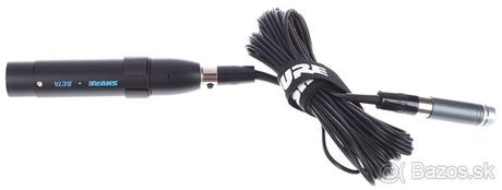 Mikrofón shure beta 98a/c miniatúrny,