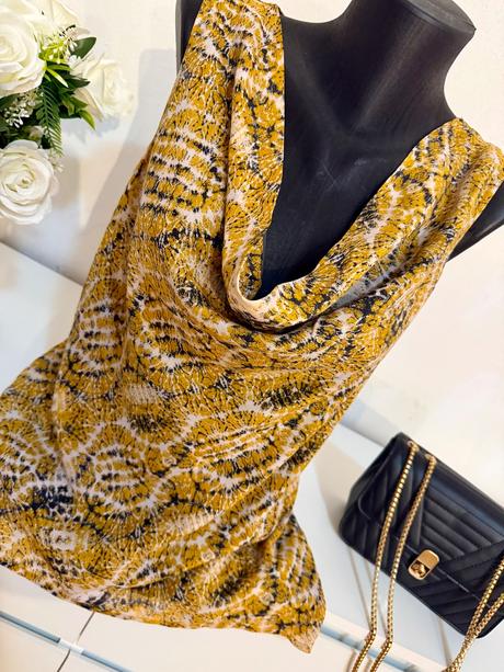 Elegantný top part two nayenne s hodvábom, 38