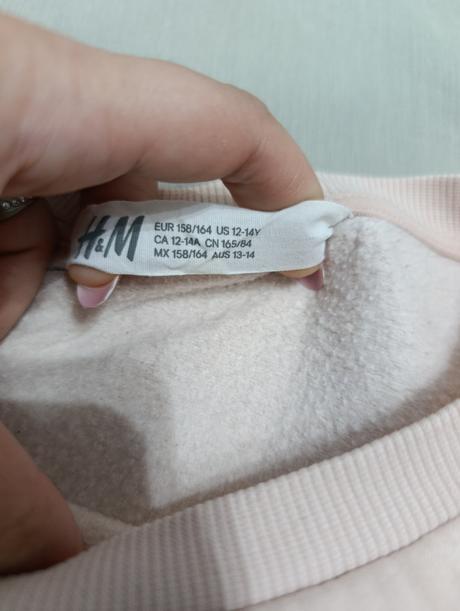 H&m dievčenská mikina, h&m,158