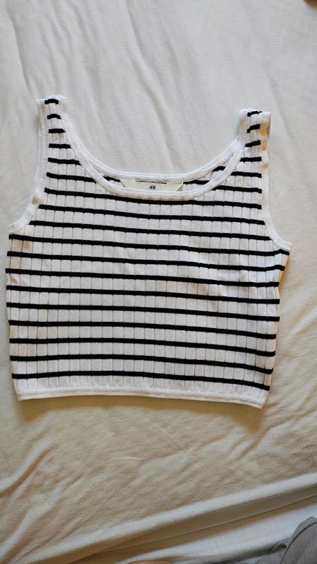 Top, tričko, h&m,164