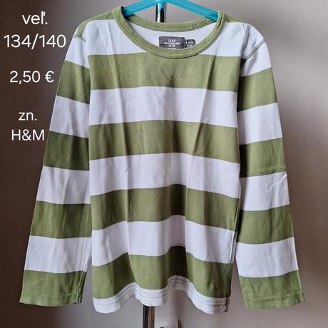 Pekné tričko v. 134/140, h&m,134