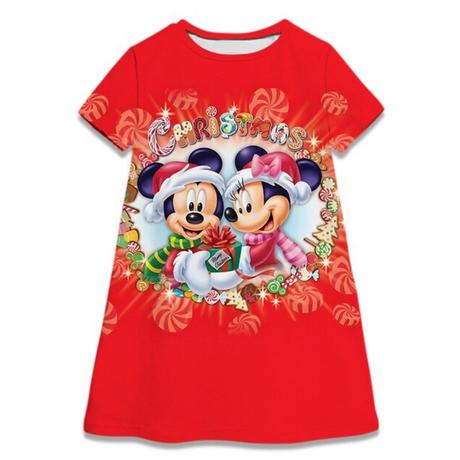 Detské šaty minnie a mickey mouse, 110 / 116 / 122 / 128