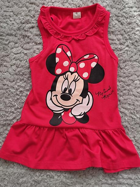 Šaty minnie 12-18m, 86