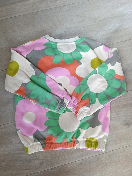 Lindex kvetinová mikina, lindex,104