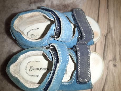 Kožené sandálky, bären-schuhe,22