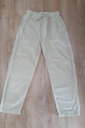 Plátenné nohavice, zara,164