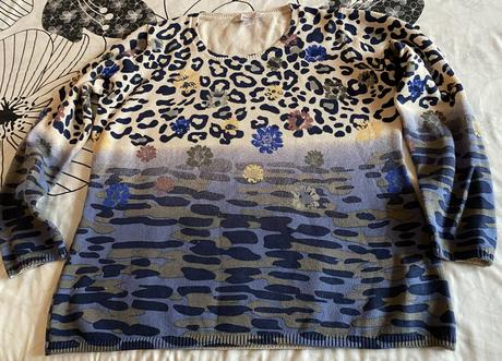 Bavlnený pulóver - sveter heine v. 48/50, 48