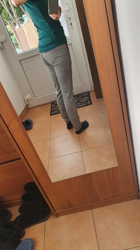 Teplaky 2x oblečené, s