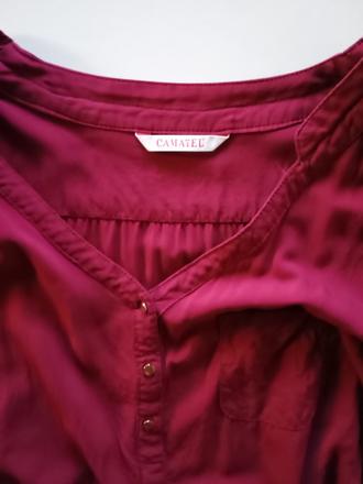 Bordový top, camaieu,s