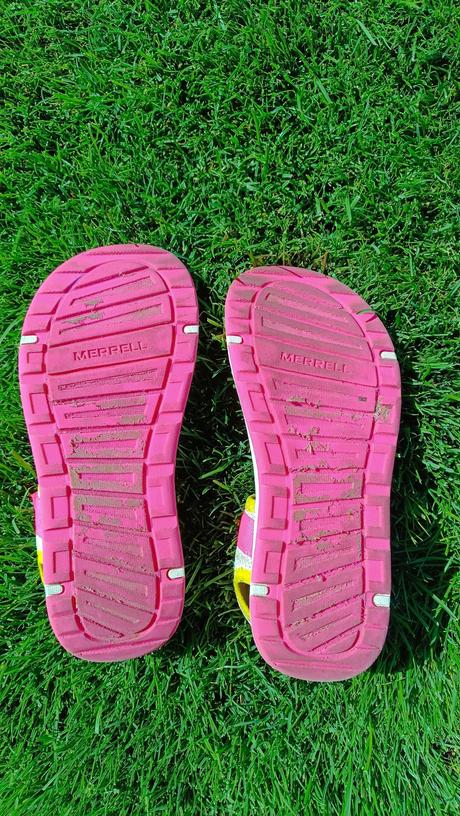 Pestrofarebné sandálky merrell, merrell,35