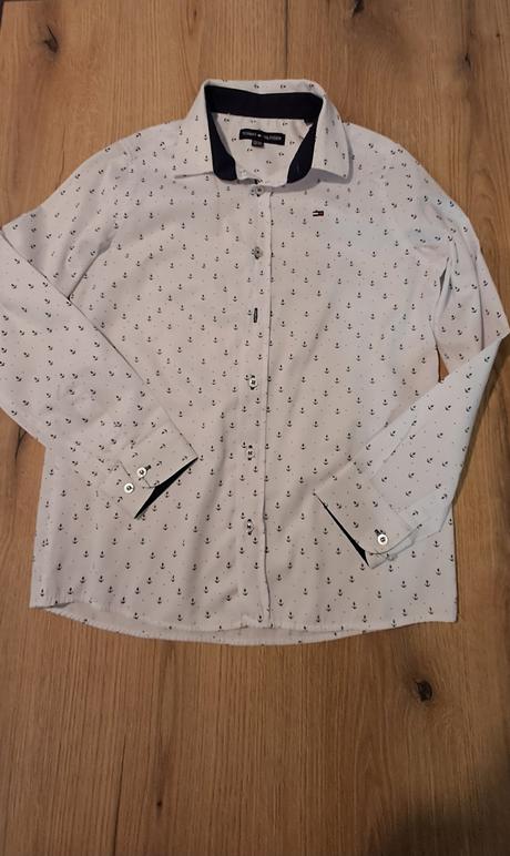 Elegantná košeľa s kotvami 158/164 2 v1, tommy hilfiger,152