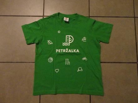 Detské tričko s logom petržalka, 128