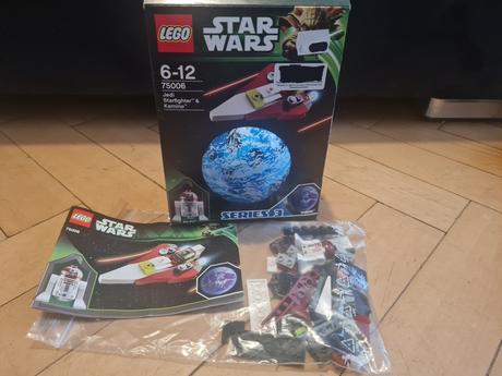 Lego star wars 75006 jedi starfighter & kamino, 