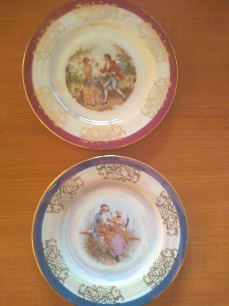 Porcelánové tanieriky - 12eur,