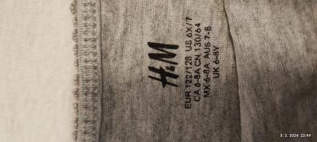 Nátelník so špagetovymi ramienkami, h&m,122