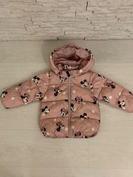 Zimna bunda minie, h&m,92