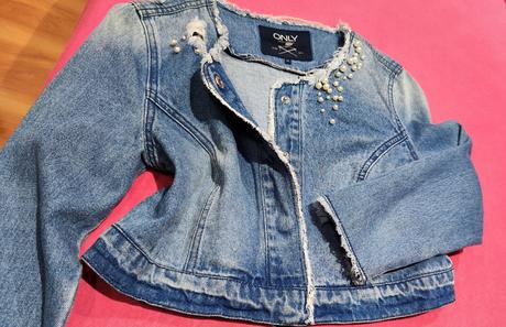 Riflová bundička only, only,36