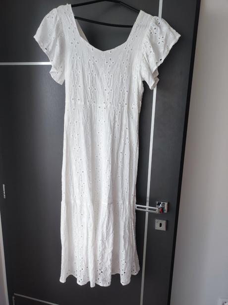 Nádherné madeirové šaty, fishbone,38