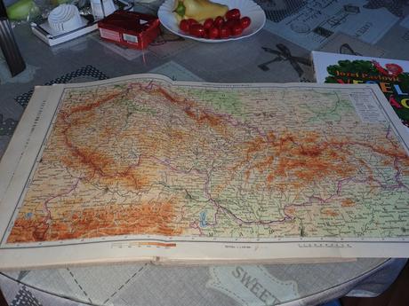Školský zemepisný atlas 1958,