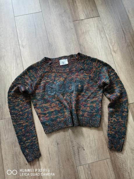 Dámsky crop pulóver, m