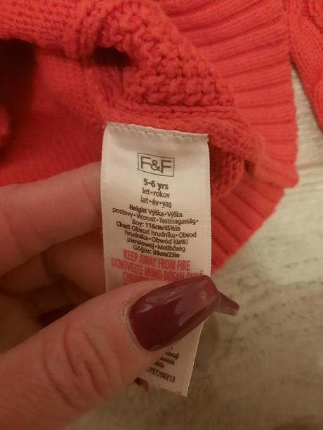 Pekný pulover, f&f,116