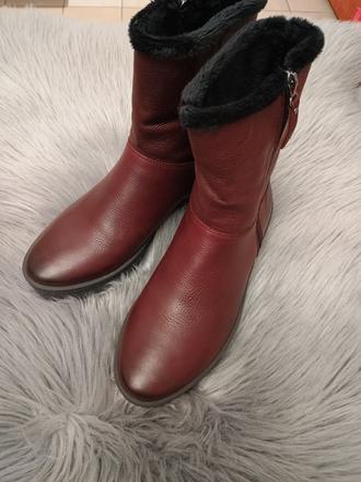 Dámske kožené čižmy 23221439 b, 36 / 37 / 38 / 39 / 40