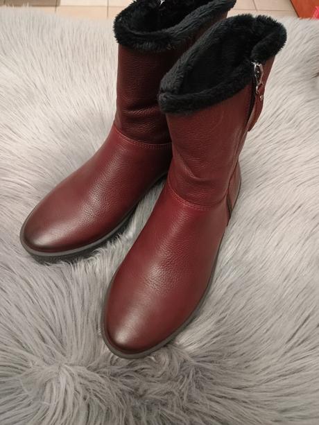 Dámske kožené čižmy 23221439 b, 36 / 37 / 38 / 39 / 40
