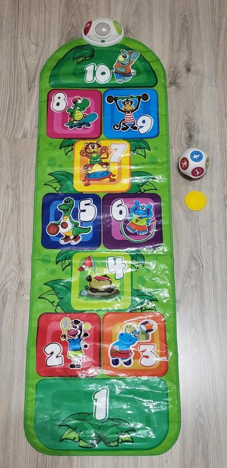 Elektronická hracia podložka chicco jump & fit, 