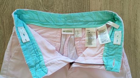 Dievčenské kraťasy zn. h&m, 6-7 r., veľ.128 cm, h&m,128