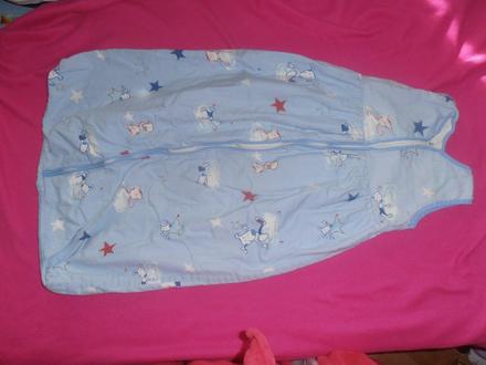 Tenší spacák dĺžka 90 cm, tcm