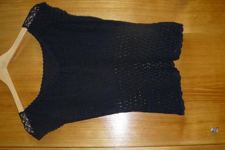 Háčkované tričko, s