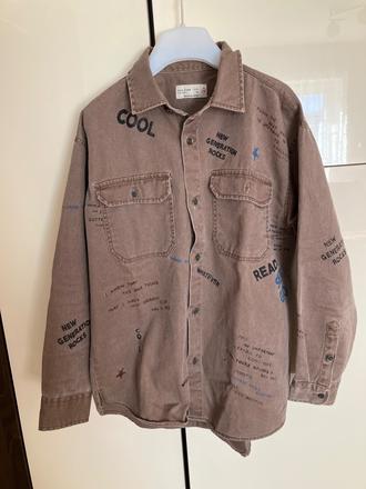 Rifľová košeľa, zara,134