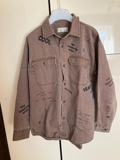 Rifľová košeľa, zara,134