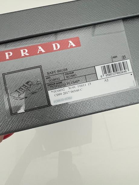 Prada tenisky, prada,35