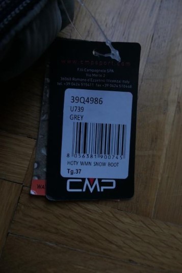 Cmp waterpro nove teplucke, kvalitne vel. 37, 37