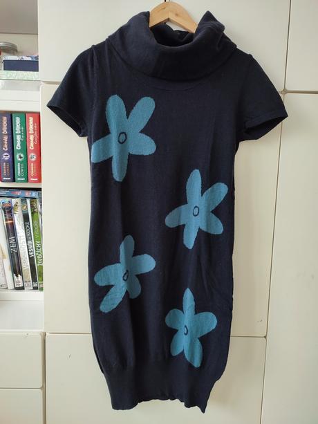 Vlnené šaty benetton 36/38, benetton,s