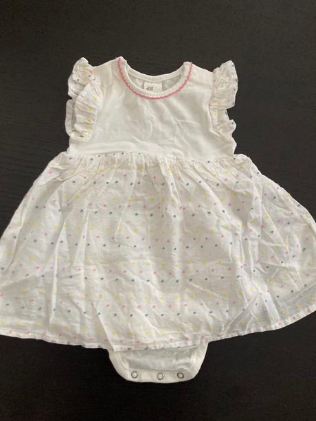 Krásne šaty použité na fotenie, h&m,62