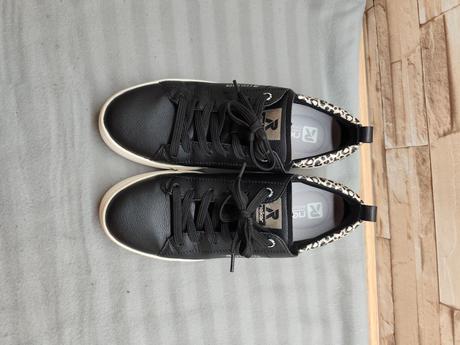 Rieker 39 - dámske čierne topánky, rieker,39