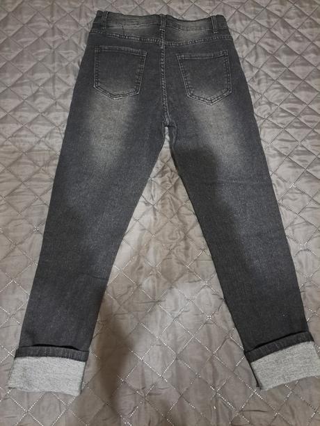 Dámske roztrhané rifle, s