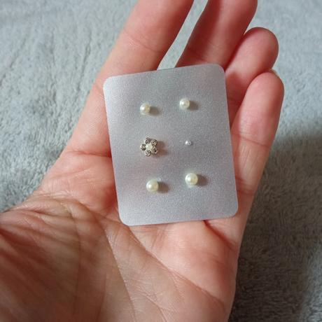 Náušnice-  strebro, takko