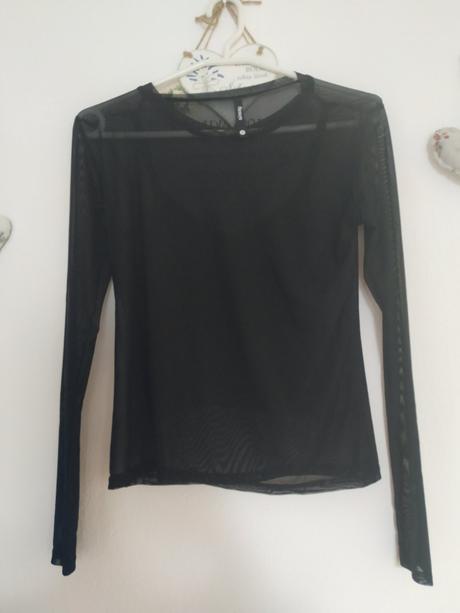 Priesvitná blúzka, s