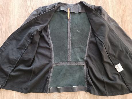 Kožený blejzer, s