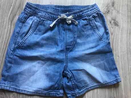 Kraťasy riflove 6-7 rokov, h&m,122