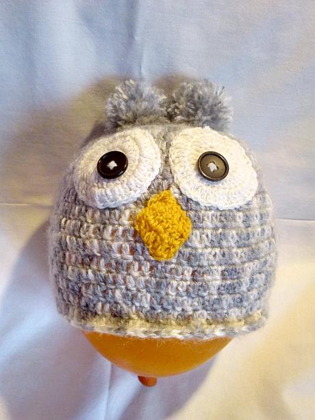 Háčkovaná čiapka(sovička), 110 / 116