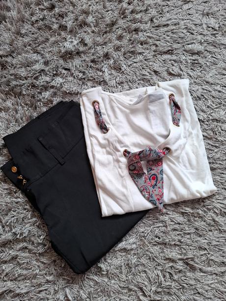 Tričko + tristvrtaky, xl