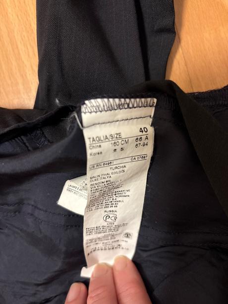 Nohavice z kostýmovej obleku, benetton,40